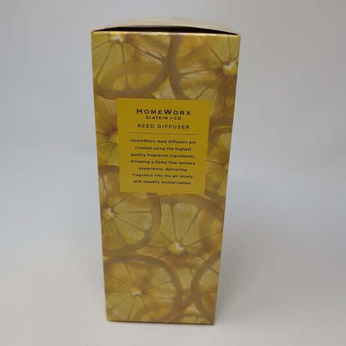 HomeWorx by Slatkin + Co. Sunkissed Lemon Scented Oil Reed Diffuser 4fl oz - Picture 4 of 8