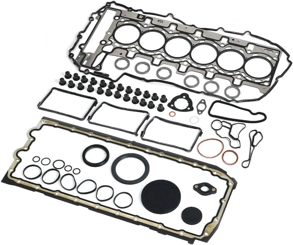 N55 3.0L Gasket Set Piston & Ring for 09-18 BMW E82 E84 E90 E92 F25 N55B30A B30 - Image 2 of 4