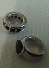 2 sterling silver charms for endless charm bracelet ( Jennifer Lopez jewellery)