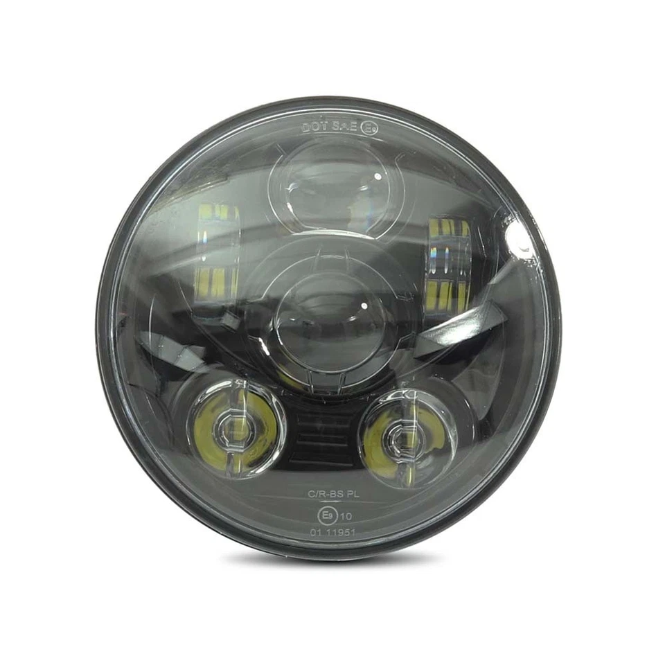 LED Headlight for Harley Softail Blackline, Custom, Springer, Standard — 第 2/4 张图片