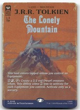 The Lonely Mountain [Borderless Foil] #248 Prices | Magic The
