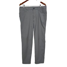 Lululemon ABC Pant Classic Grey Sage Mens Size 34 x 30