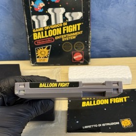 Nintendo NES Balloon Fight PAL ITA GBR Italian COMPLETE Mattel First Print