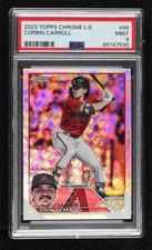 2023 Topps Chrome Logofractor Edition Corbin Carroll #95 PSA 9 MINT 14dq