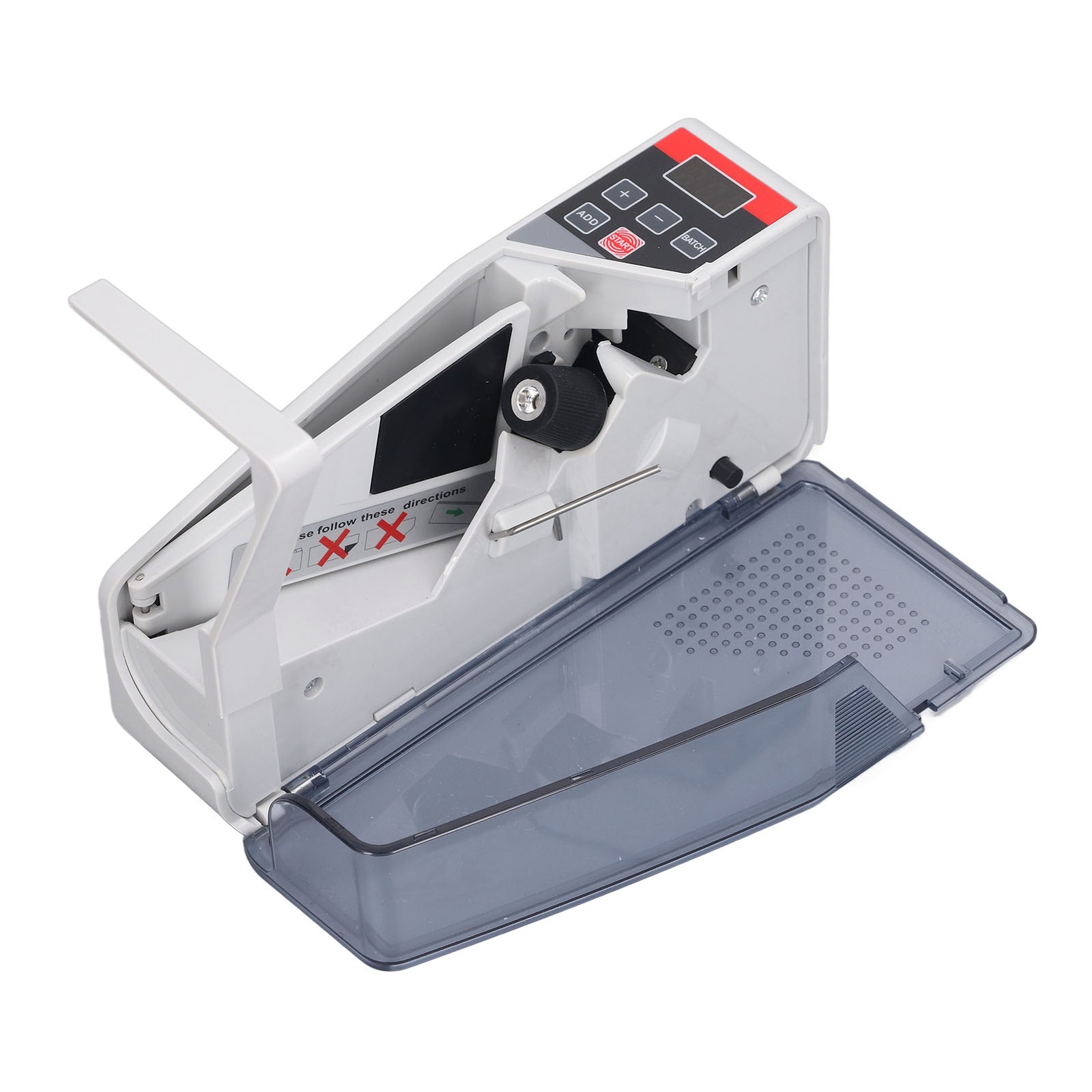 HOT Banknote Counting Machine Handheld Banknote Paper Currency Money Cash☜