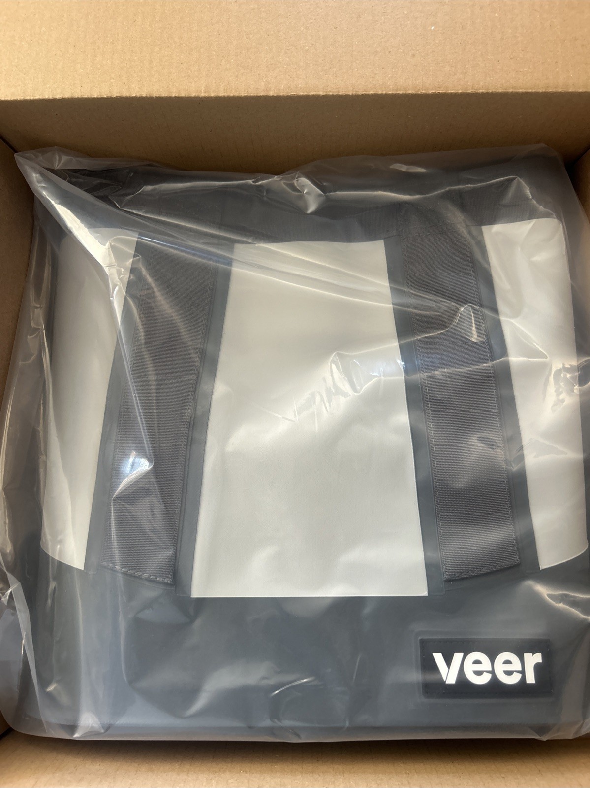 Waterproof All-Purpose Beach Trail Sideline Tote Bag Gray NWT