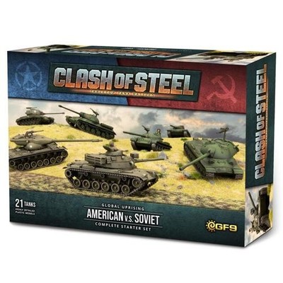 Clash of Steel - Global Uprising - American vs Soviet - Brandneu & Versiegelt