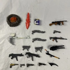 Vintage Toy Weapons Misc  Accessories Lot Random Lot Of 20 Items As Pictured B20