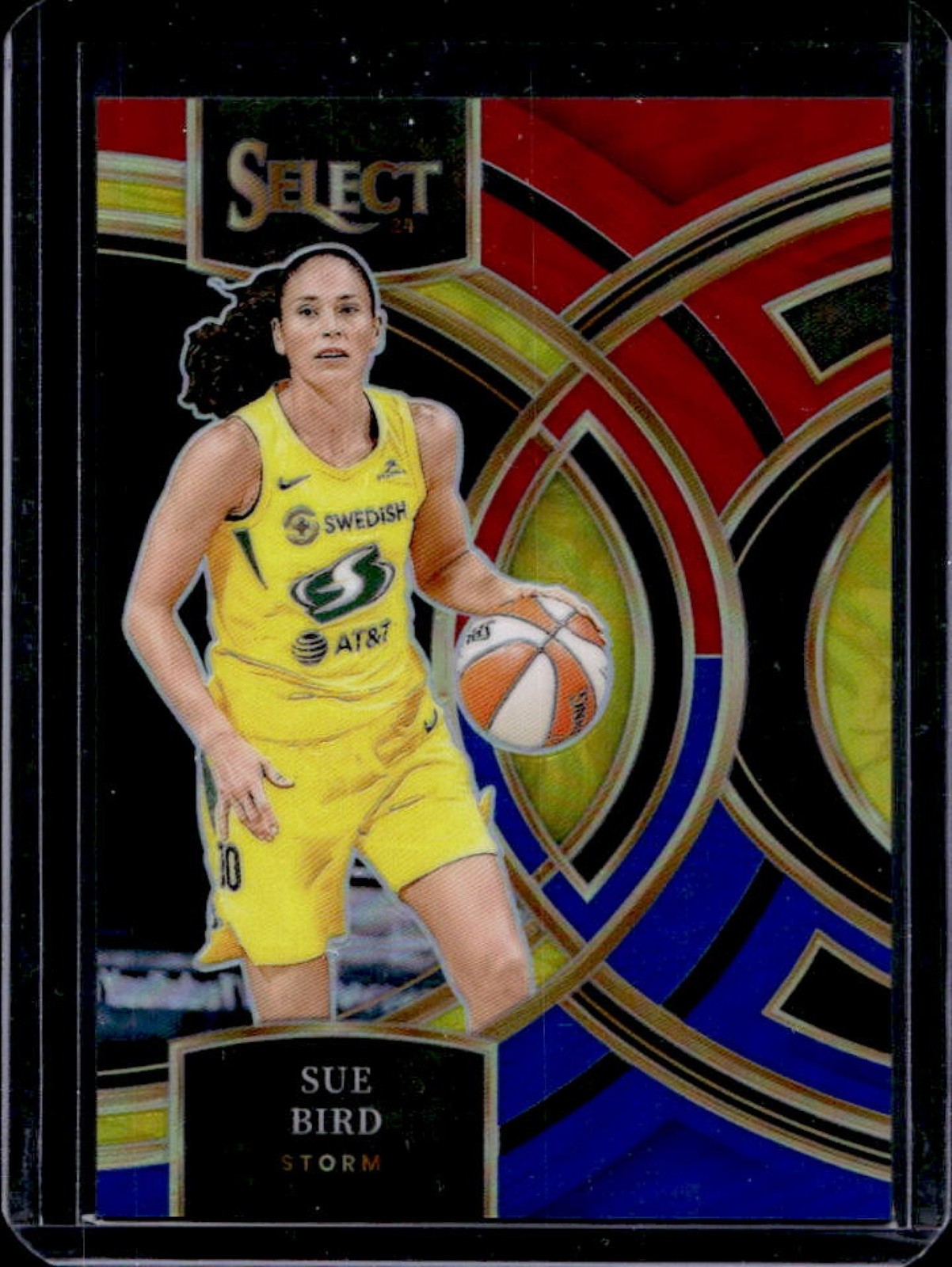 2024 Panini Select WNBA Sue Bird Red and Blue Prizm Premier Level #/399 Storm