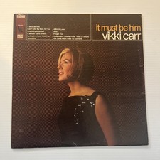 Vikki Car/ It Must Be Him /1967 LP Vinyl Album/ 12" 33rpm Near Mint #490