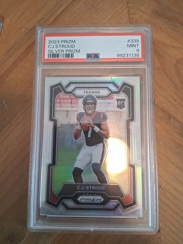 2023 Cj Stroud Silver Prizm Psa 9