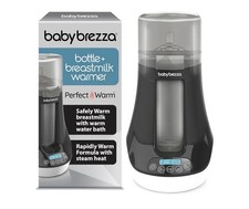 Baby Brezza Fast Baby Bottle Warmer - Baby Milk  Breastmilk Warmer Defroste