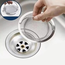 Stainless Steel Kitchen Sink Filter Anti-Clogging Hair Food Residue Catcher kitc