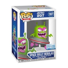 Space Bully Nebulax #1307 Astro Bot Funko Pop box and figure