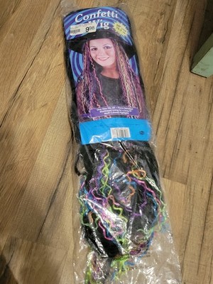 Rubies Confetti Wig Halloween Costume New