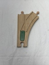 Brio or Thomas VSHAPED SWITCHING TRACK 1pc Brio Wooden Trains 1990s reversible