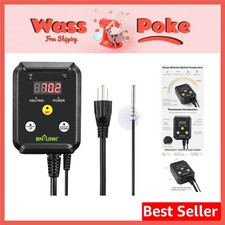 Durable Temperature Controller with LED Display for Gardening & Incubation Needs