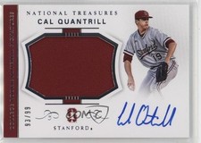 2018 Panini National Treasures 93/99 Cal Quantrill #CMS-CQ Auto 5w7