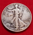 ☆1947 Walking Liberty Half Dollar Silver 50C☆
