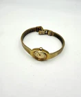 Timex Women's Vintage Quartz Wristwatch T Cell Gold Tone Untested