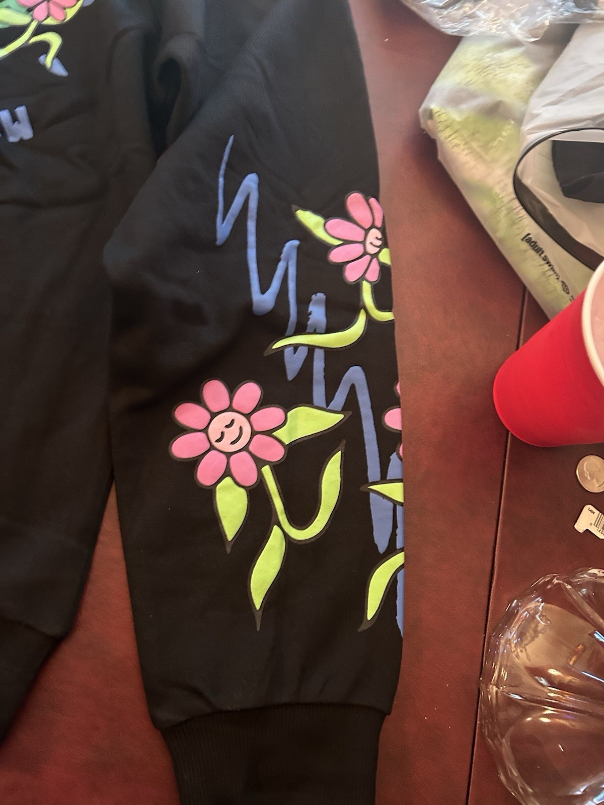 Felpa con cappuccio uomo prima fila taglia grande