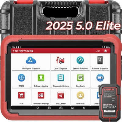 LAUNCH X431 V Pro 5.0 Elite 2026 New Gen. Oem Bluetooth Bidirectional Scan Tool