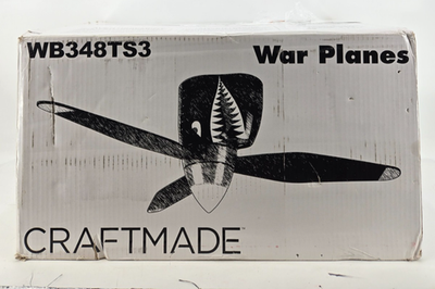 #ad #ad Craftmade 48quot; WarPlanes Ceiling Fan WarPlanes Tiger Shark WB348TS3 $279.99