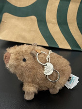 Jellycat Clyde Capybara Bag Charm Keychain Soft Plush Toy Gift NWT- Sale 2026