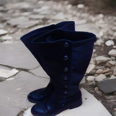 Rialto Womens Ferrell Black Riding Boots Size 9