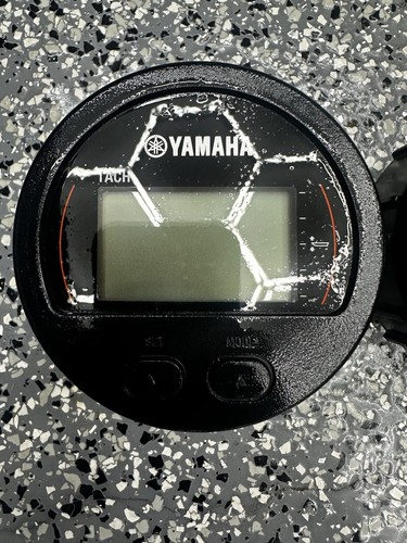 Yamaha Digital Tachometer & Speed Fuel Gauge Set - Marine Outboard Boat Gauges - Picture 6 of 13