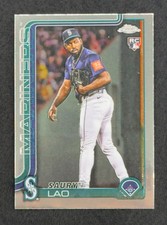 2025 Topps Chrome Update Rookie #USC198 - Sauryn Lao RC - Seattle Mariners