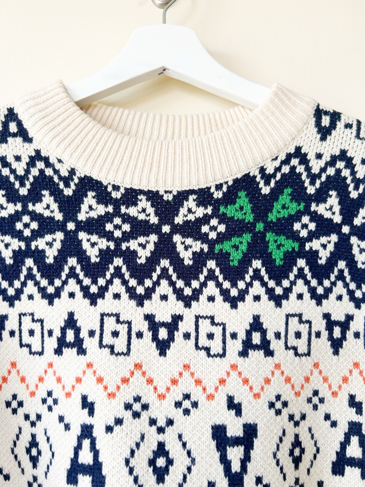 Ader Error Crew- neck logo-patch Wool Sweater Siz… - image 2