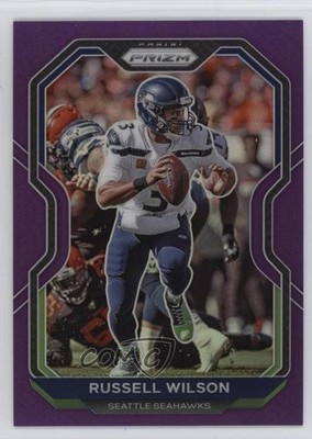 2020 Panini Prizm Purple Prizm 78/125 Russell Wilson #294 1u5y