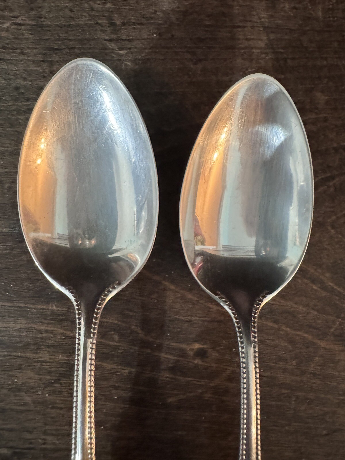 ALVIN Sterling Silver Teaspoons Pair eBay
