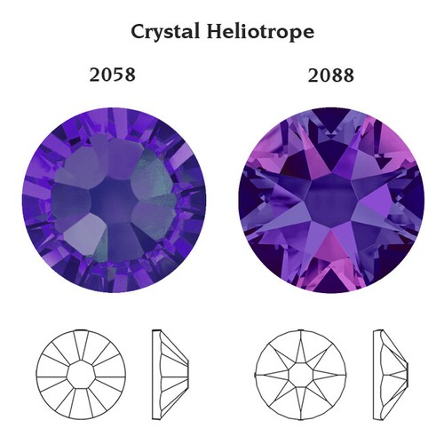 Genuine Crystal Bling Princess Crown Tire Valve Stem Cap Cover - Purple - 1 SET - Picture 4 of 6