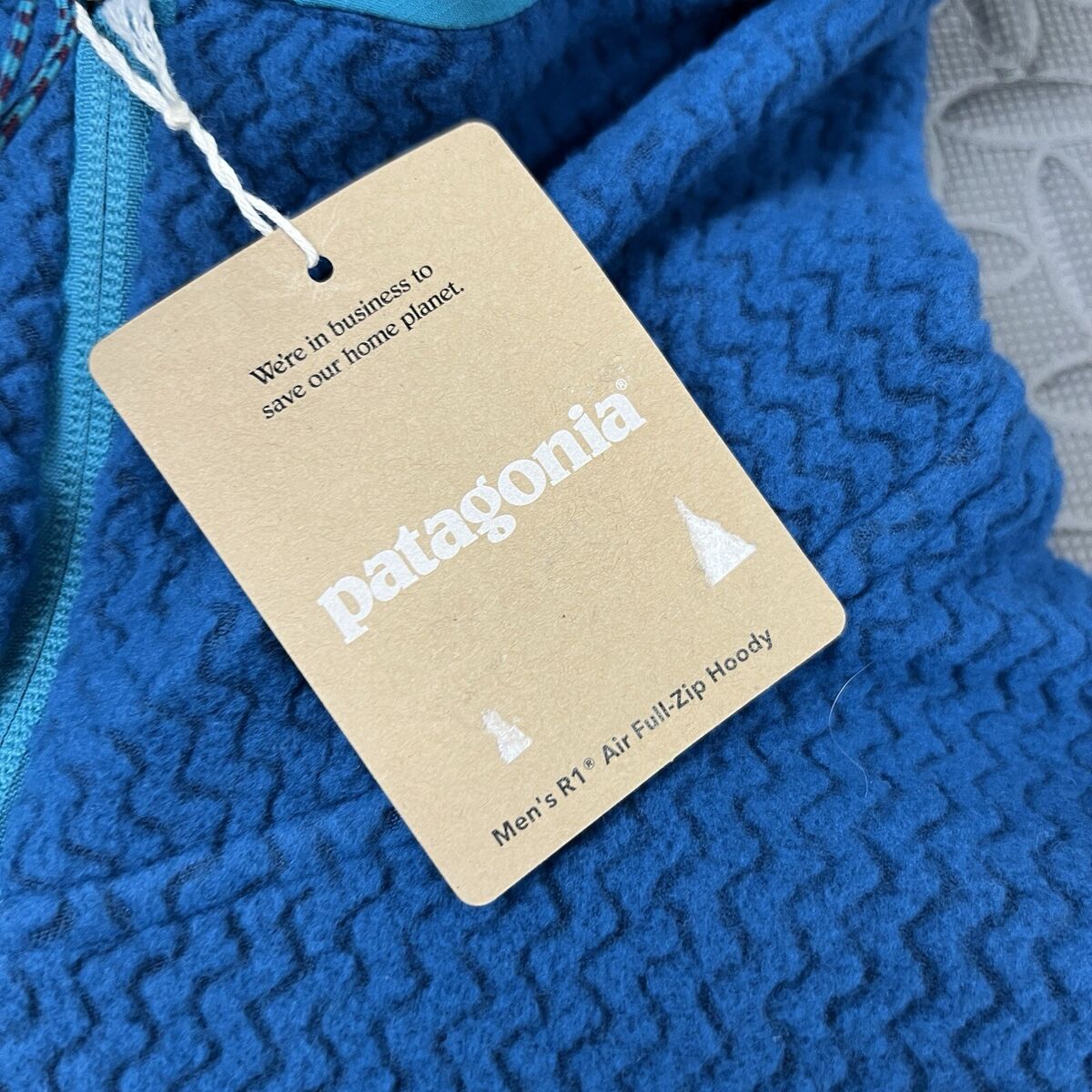 Patagonia R1 Air Full Zip Hoody Size Small Mens Lagom Blue Patagonia R1 Air Full Zip Hoody Size Small Mens Lagom Blue