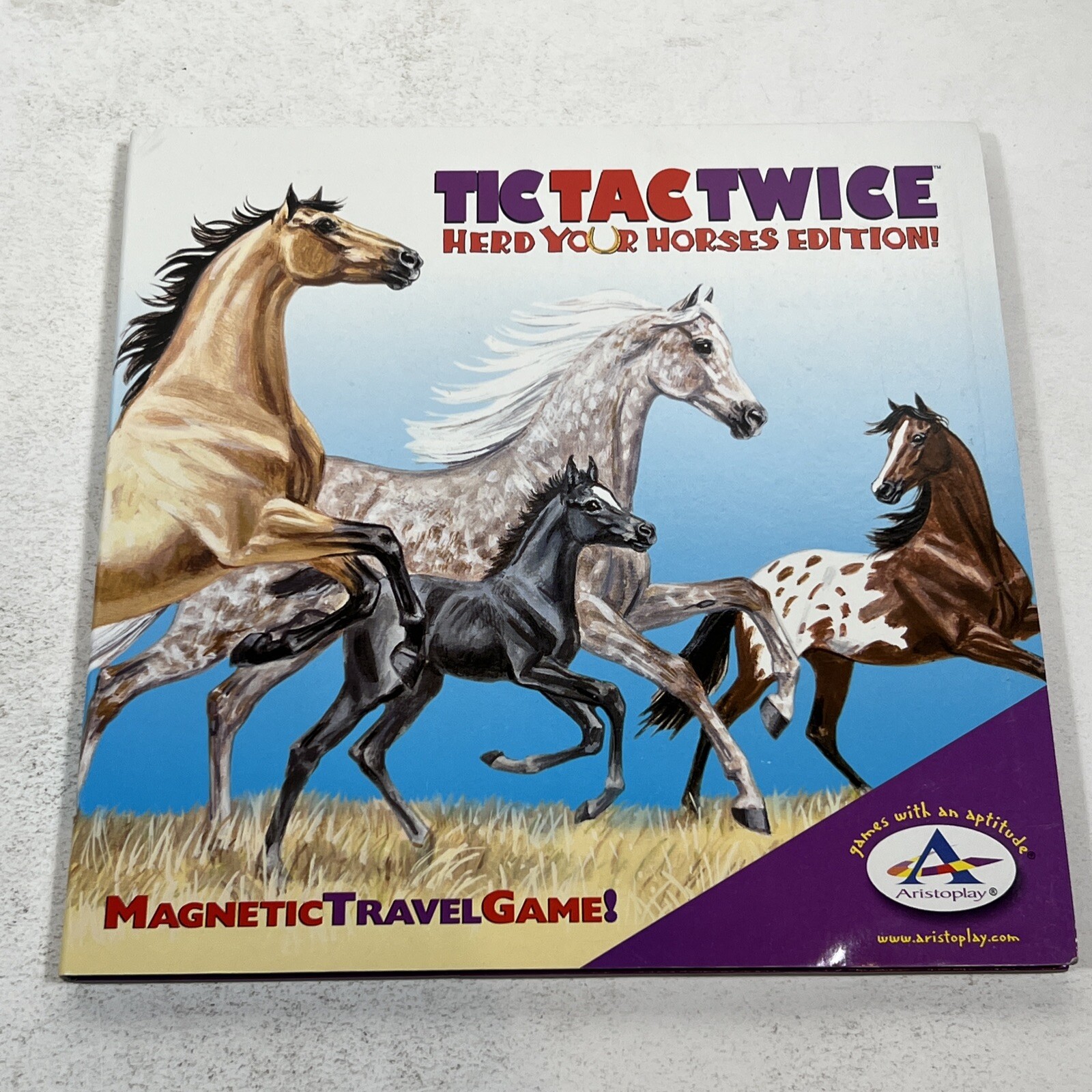 Herd Your Horses Tic Tac Twice Game eBay