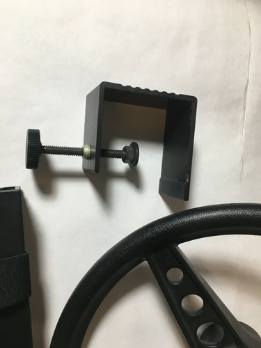 Mouse Wheel For Racing Games Road & Track Tandy 1992 Wheel And Mounts No Game - Picture 6 of 9