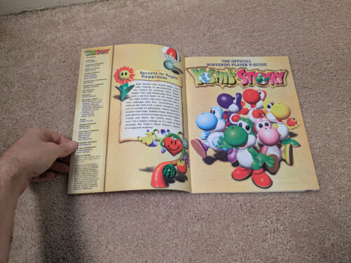 Yoshi's Story Official Strategy Guide 1998 Nintendo Power N64 no Poster - Picture 5 of 14