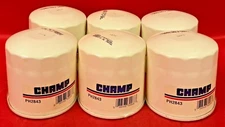 Lot of 6 Engine Oil Filter CHAMP PH2843 For ISUZU Pickup, Trooper, NISSAN Sentra