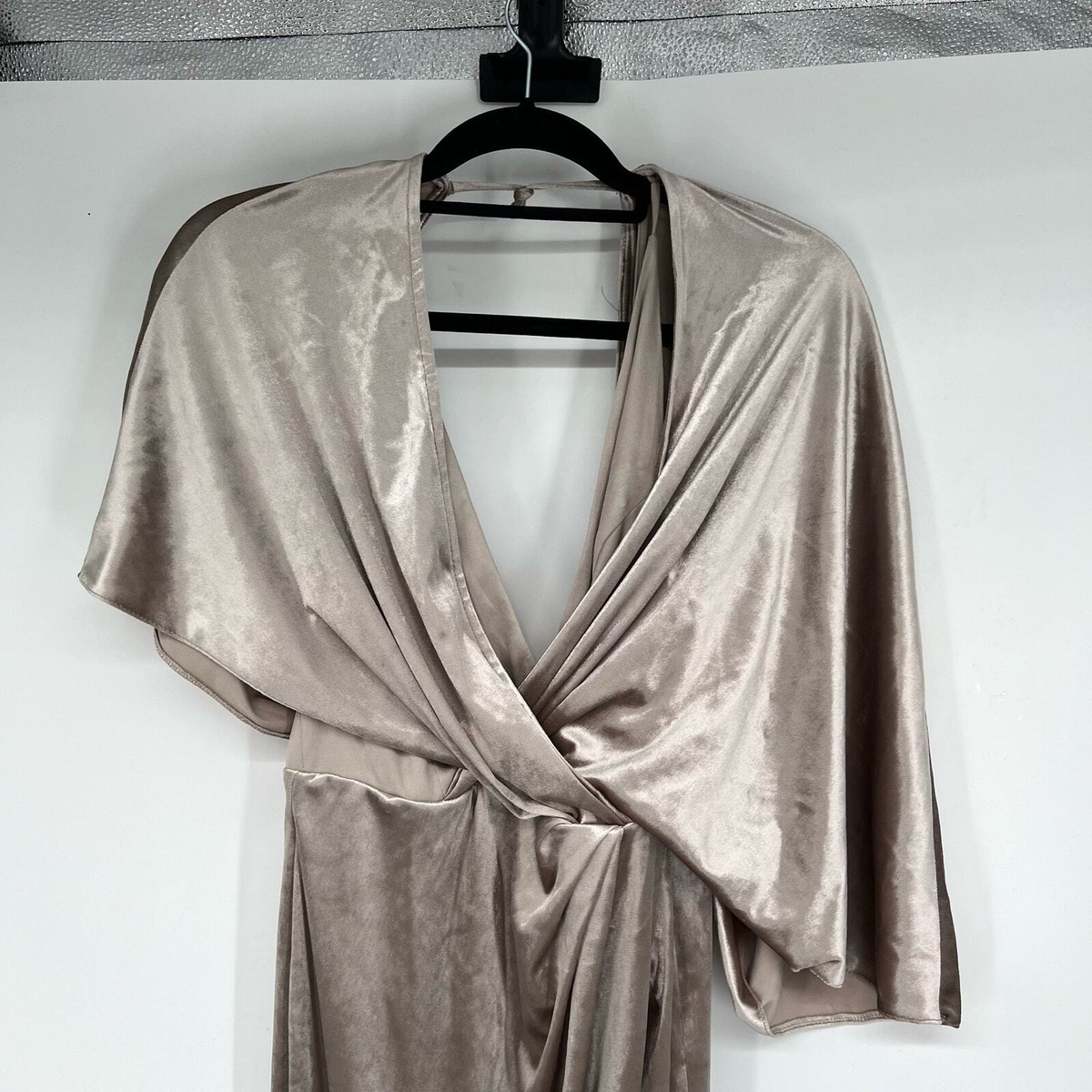 asos edition drape asymmetric midi dress ASOS EDITION drape asymmetric midi dress in satin