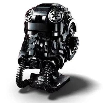 Neu TIE Jagdflieger Helm MOC 75274 Modellbausteine pädagogisches Spielzeug GIF