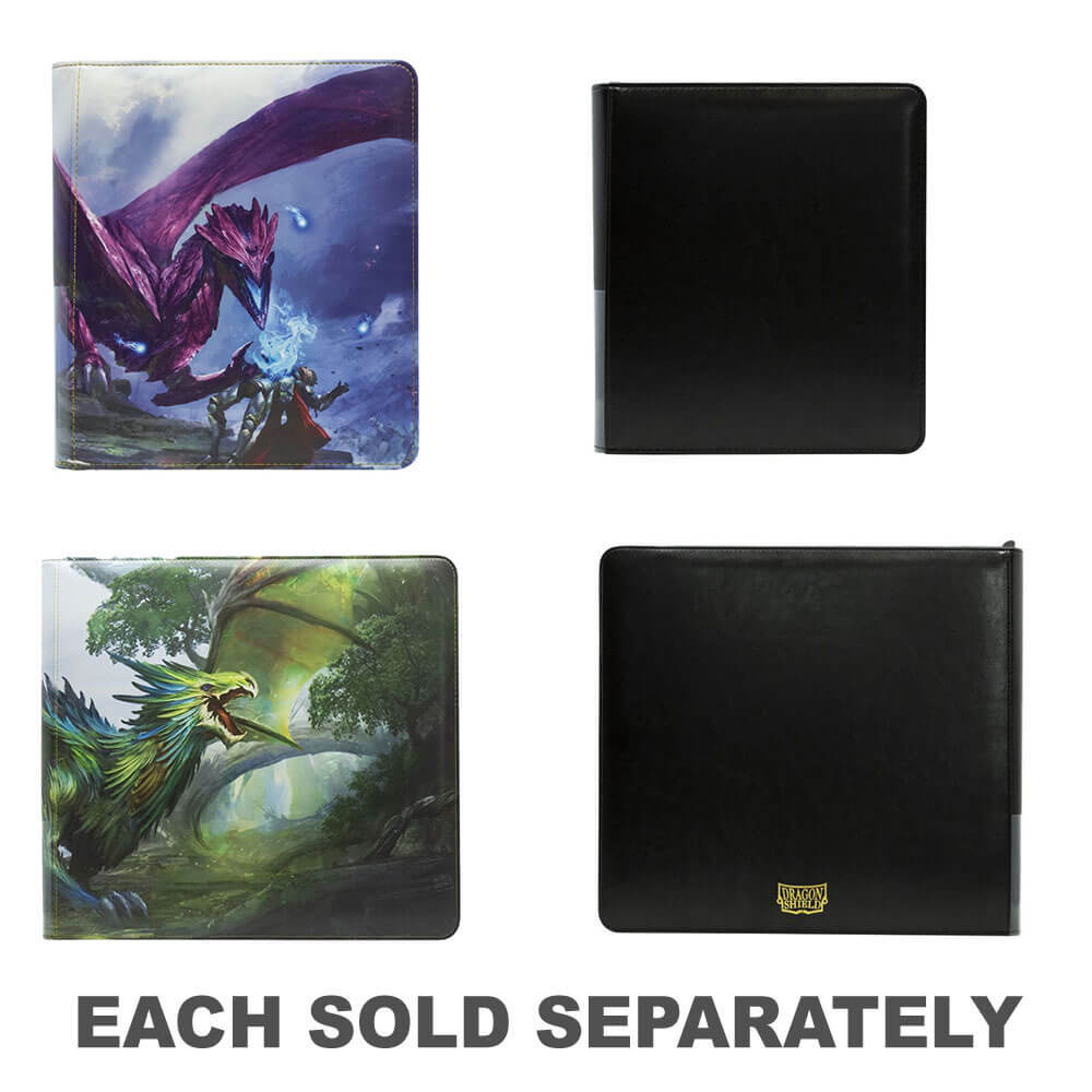 dragon shield card codex zipster binder xl Amazon.com: Dragon Shield Zipster XL Binder | Includes 24 Sideloading 24-Pocket Pages, Robust D-lock Rings, Trading Card Album for Pokemon, MTG, YuGiOh, TCG, OCG & Sports Cards | Zipster XL