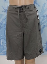 O'Neill Men's gray Santa Cruz board swim shorts not lined , size 33