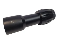 Shooters Gate 7X Magnifier with QD Twist Off Ring - Black