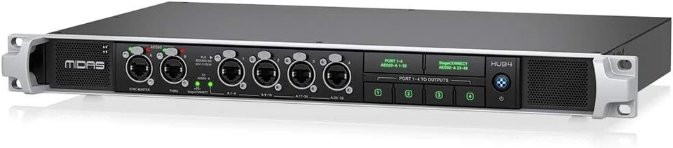 Midas HUB4 Monitor System Hub with 4 PoE Ports - Image 3 of 4