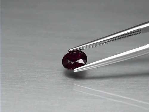 RUBY 0.91 ct Red Oval 6.0x5.3x3.0 mm Natural Unheated Untreated from Madagascar - Foto 5 di 24