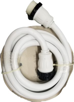 7726W WHITE 50 amp 25 foot Marine/Shore Power Cord 7726W WHITE 50 amp 25 foot Marine/Shore Power Cord