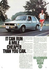 1979 Volkswagen Vw Rabbit Diesel Car Runner Decorative Replica Metal Sign 1979 Volkswagen Vw Rabbit Diesel Car Runner Decorative Replica Metal Sign