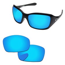 Lenslog Ice Blue Polarized Replacement Lenses For-Oakley Ravishing Sunglasses